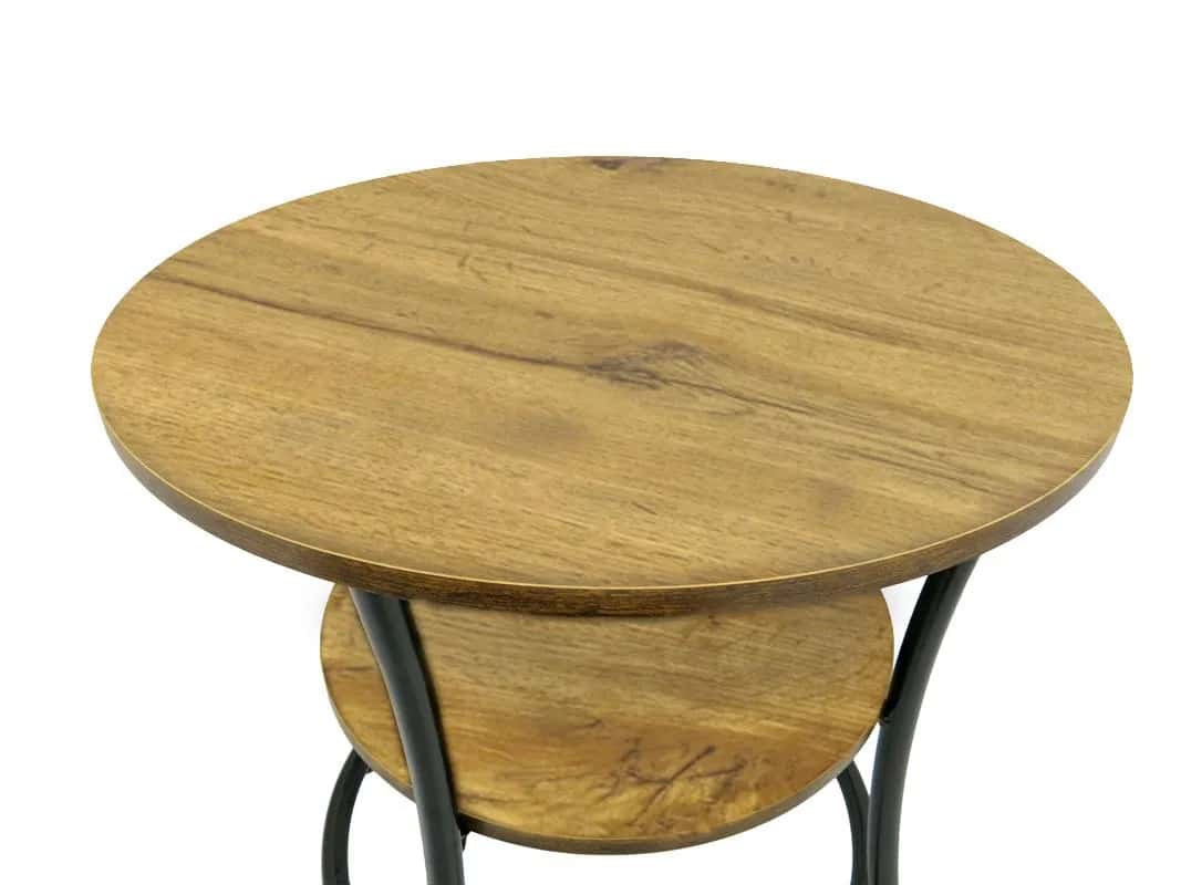 SK100D Stolik kawowy fi 56x55cm DĄB – miniatura 4