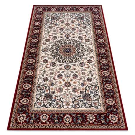 Dywan NAIN Ornament, ramka 6635/51036 beż / bordo – miniatura 1