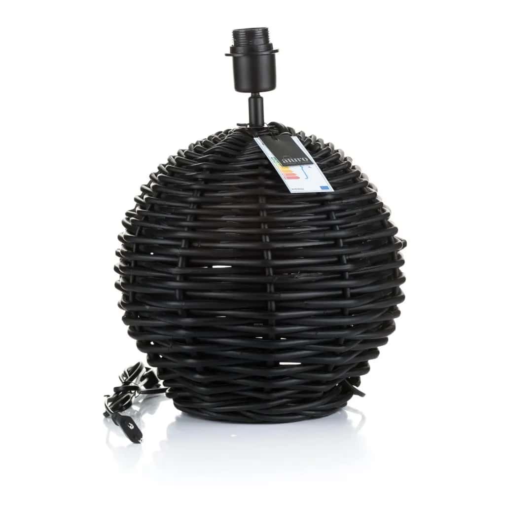 Lampa stołowa JIKARA wiklinowa_Aluro – miniatura 1
