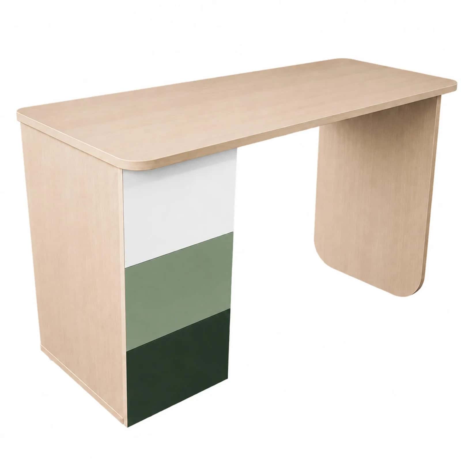 BB100 Biurko120x50 jesion/zielony – miniatura 1
