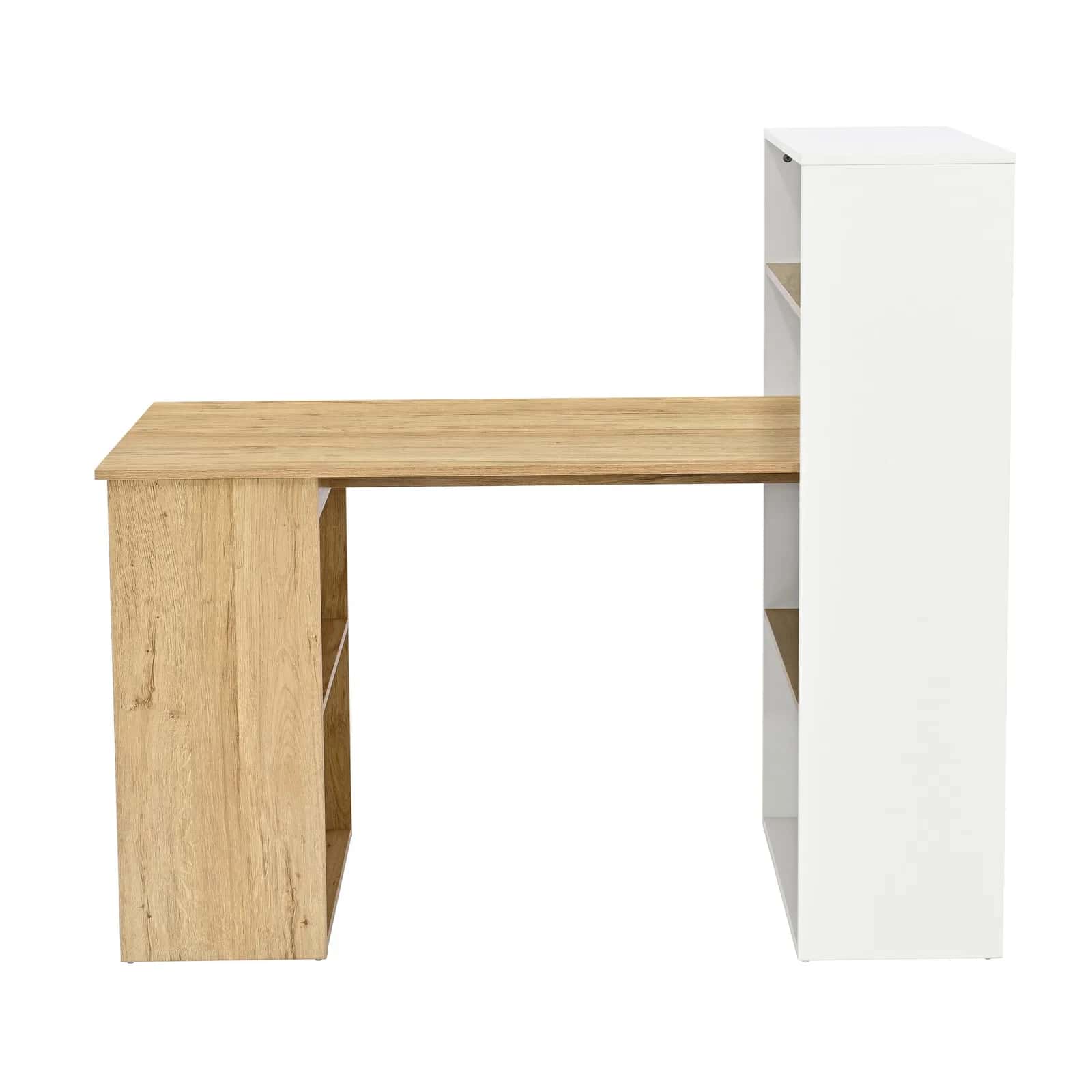 BB108 Biurko z regał.130x60x120 – miniatura 3