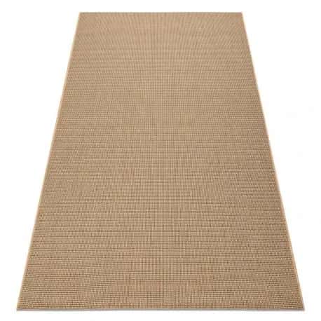 DYWAN SZNURKOWY SIZAL FLOORLUX 20580 gładki, jednolity, jednokolorowy - natural / coffeee – miniatura 1