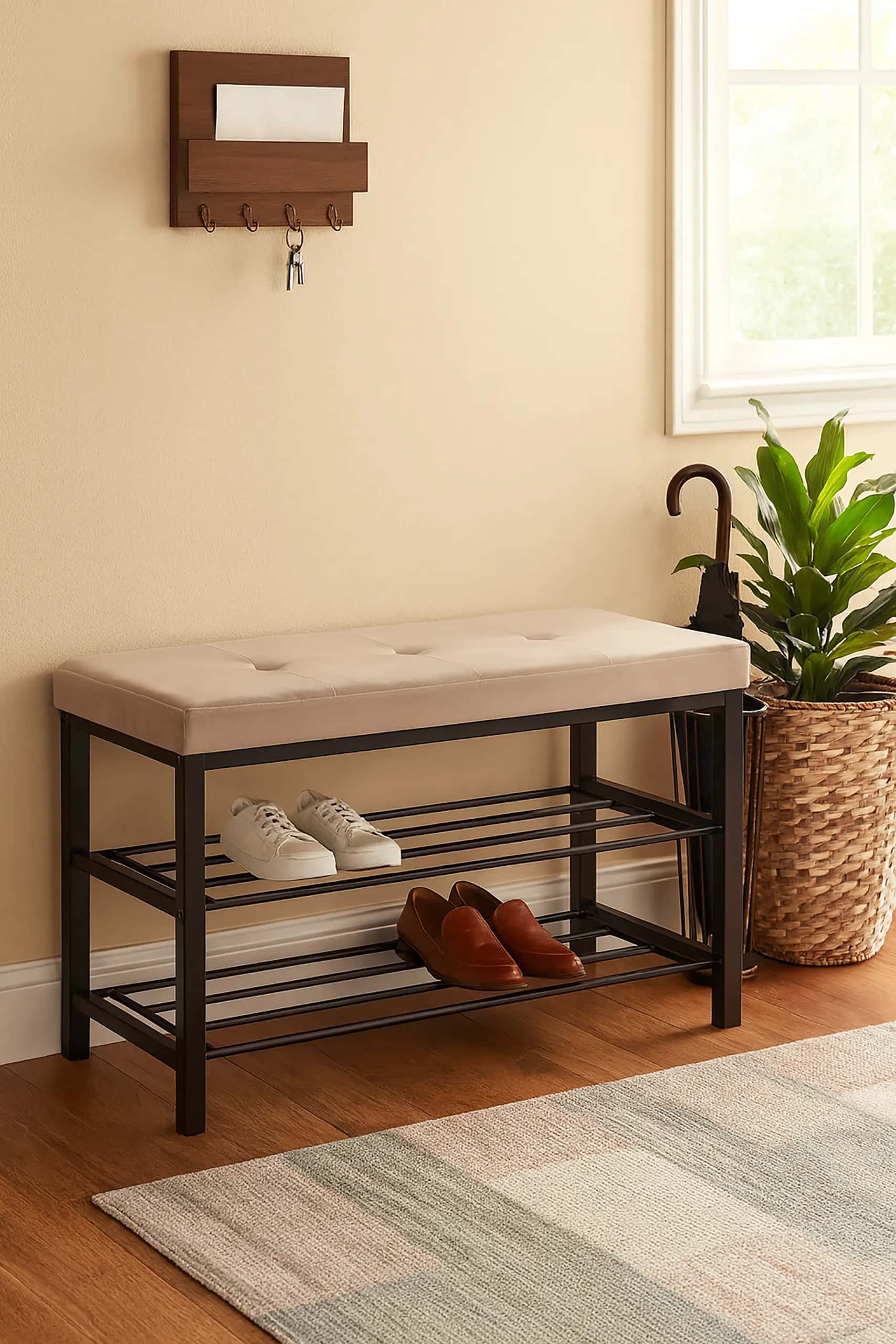 Siedzisko welur ALIDA 79×32×50cm taupe – miniatura 12