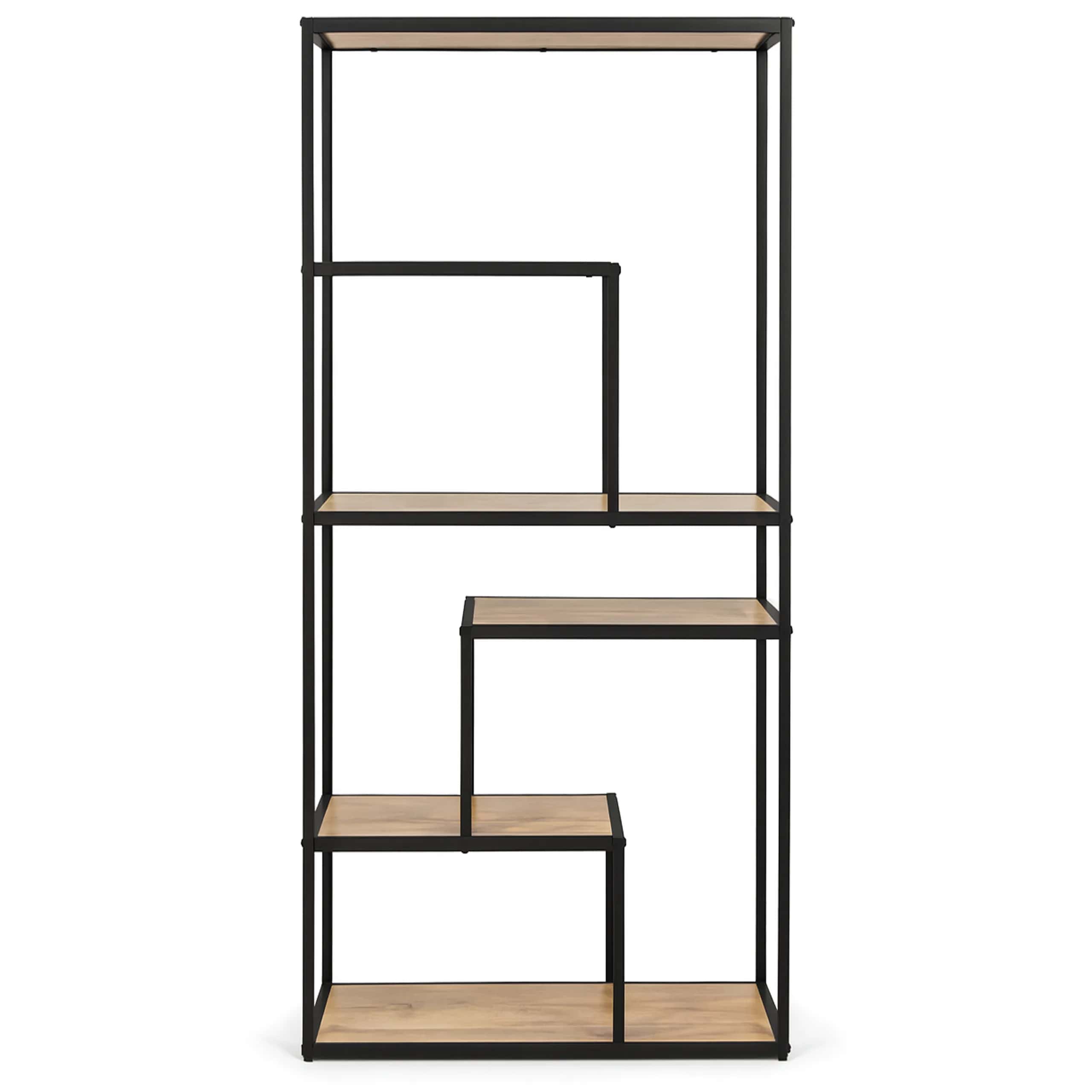 RL105 Regał loftowy 70x33x170cm Dąb – miniatura 3