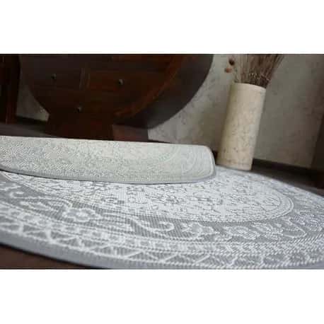 Dywan koło SZNURKOWY SIZAL FLAT 48691/637 WITRAŻ – miniatura 5