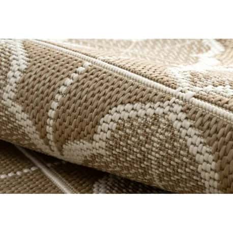 Dywan sizal FLAT 48900001 Koniczyna marokańska naturalny beż sznurkowy – miniatura 5