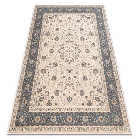 Dywan NAIN Ornament, ramka 7179/51643 beż / niebieski – miniatura 1