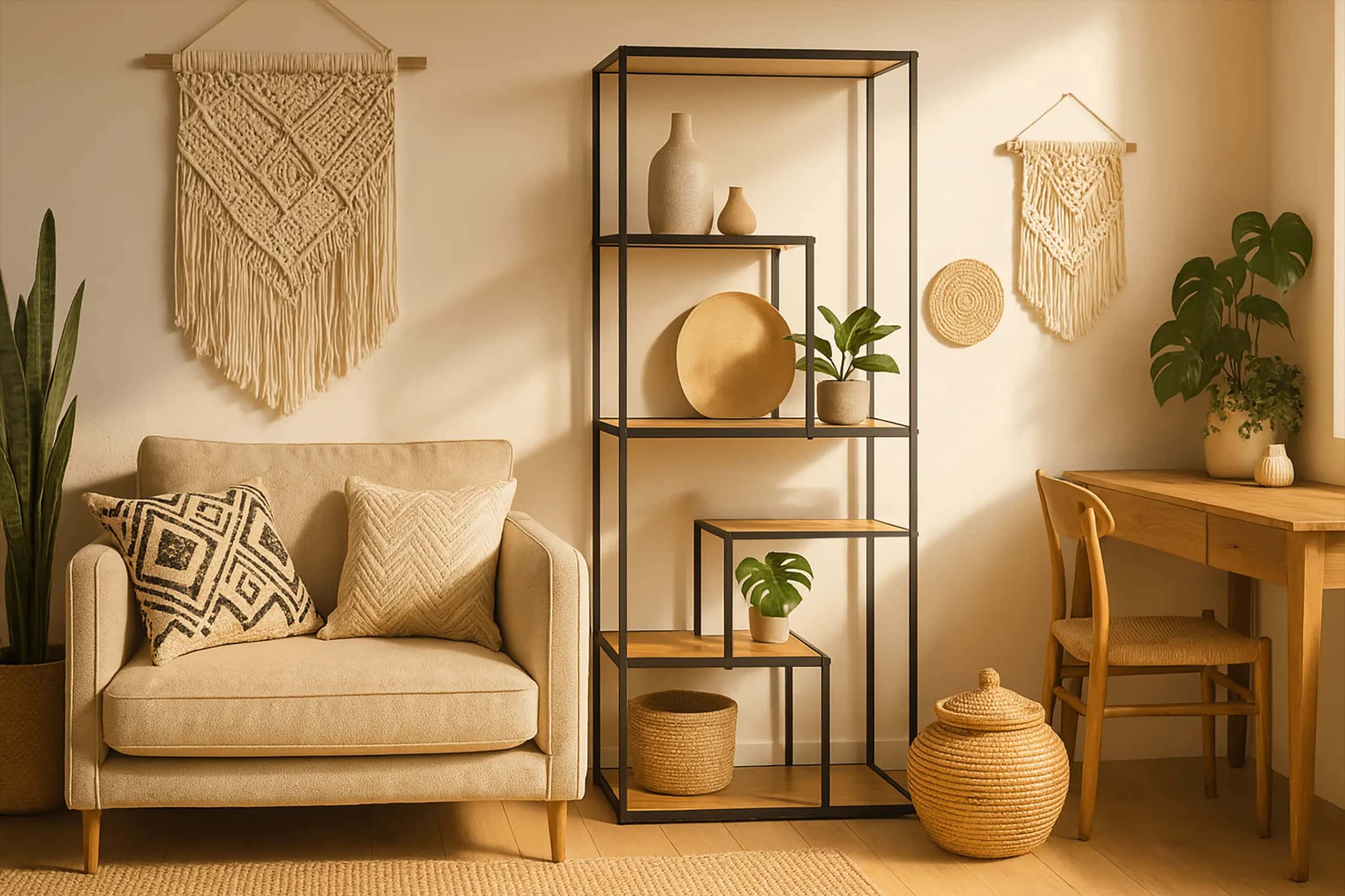 RL105 Regał loftowy 70x33x170cm Dąb – miniatura 8