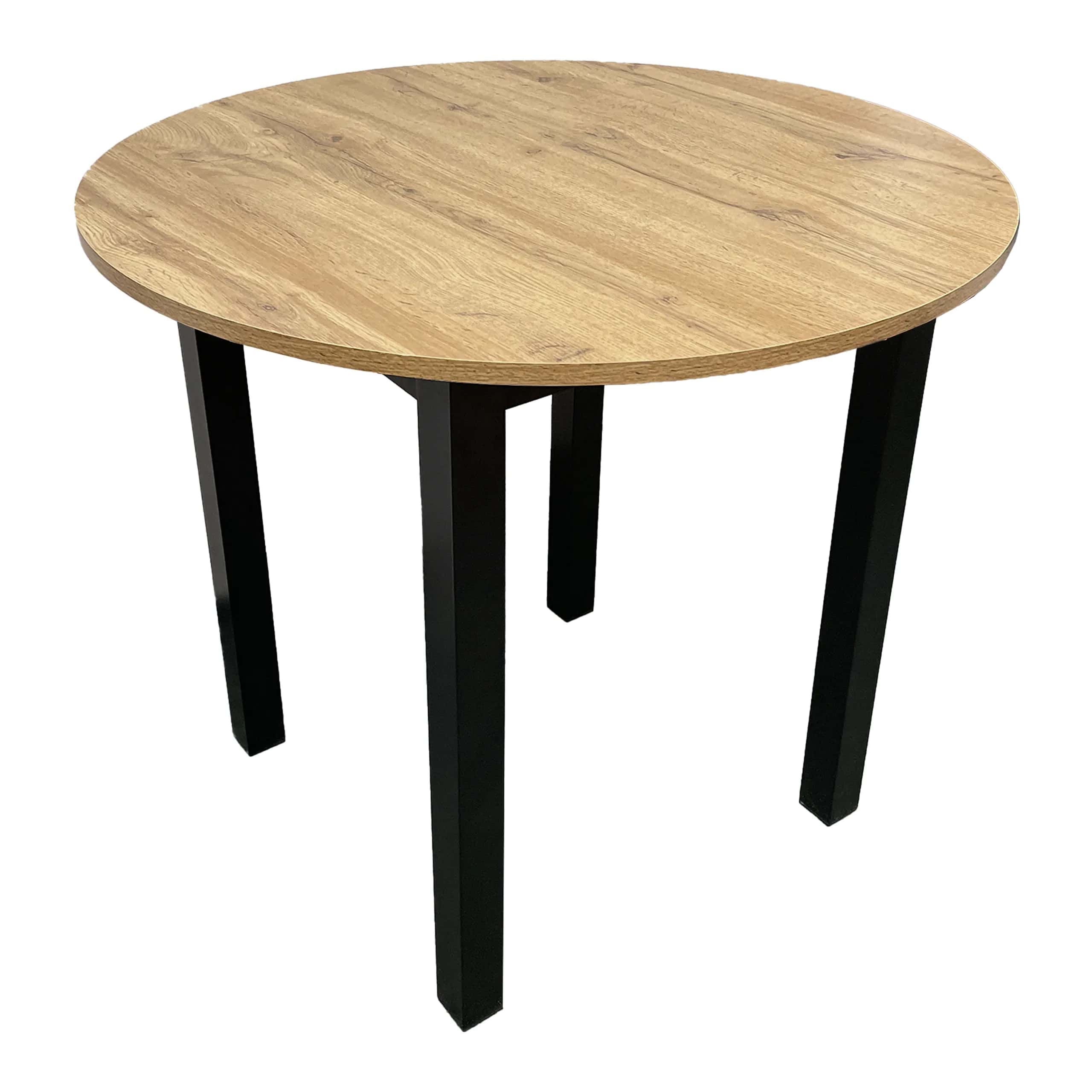 SJ210D Stół Wiktor fi100x76cm Dąb – miniatura 1