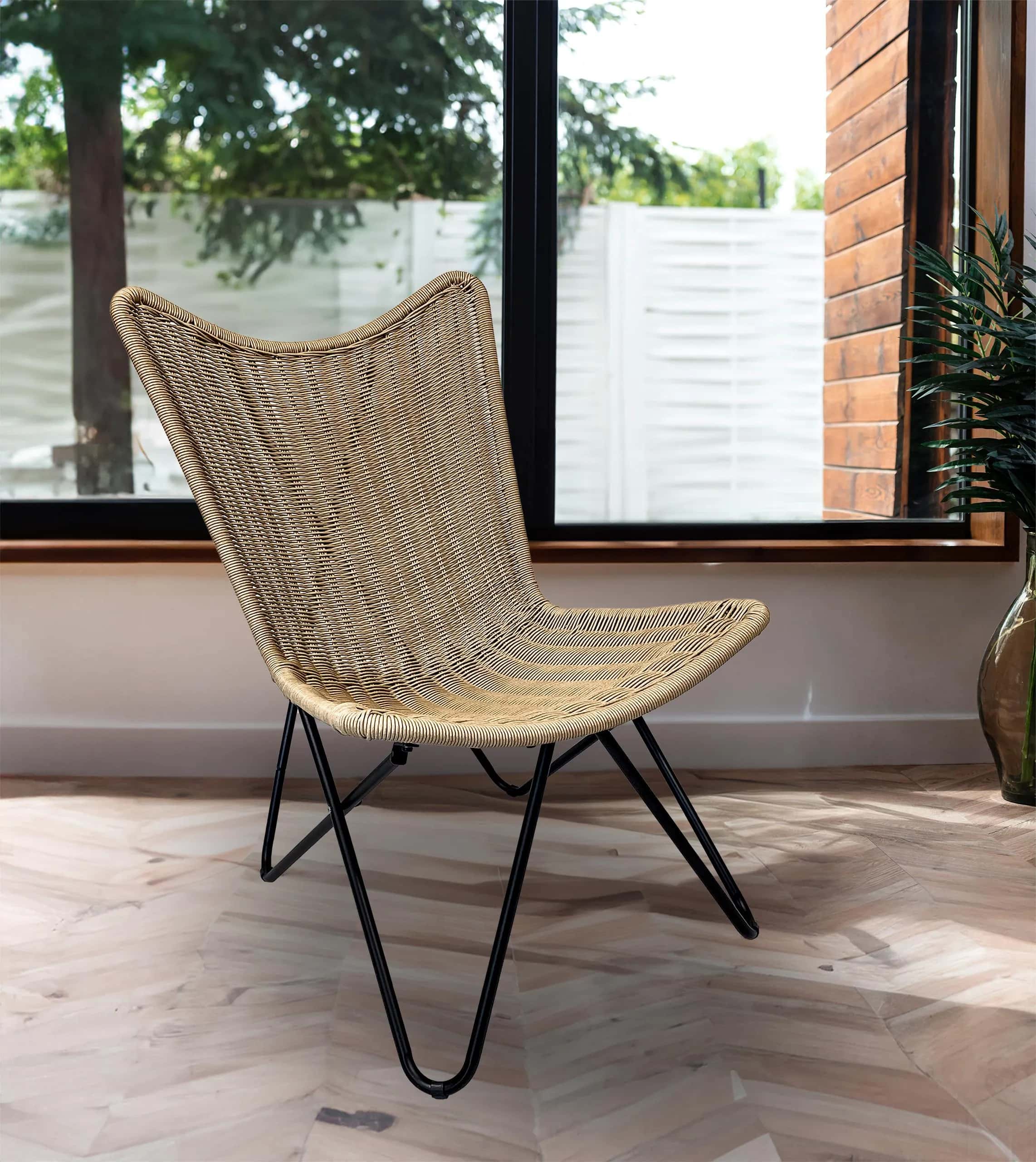 Fotel RIMINI 66x83x101 cm naturalny – miniatura 2