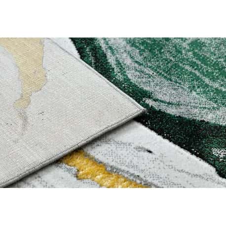 Dywan EMERALD ekskluzywny 1017 glamour, stylowy marmur butelkowa zieleń / złoty – miniatura 3