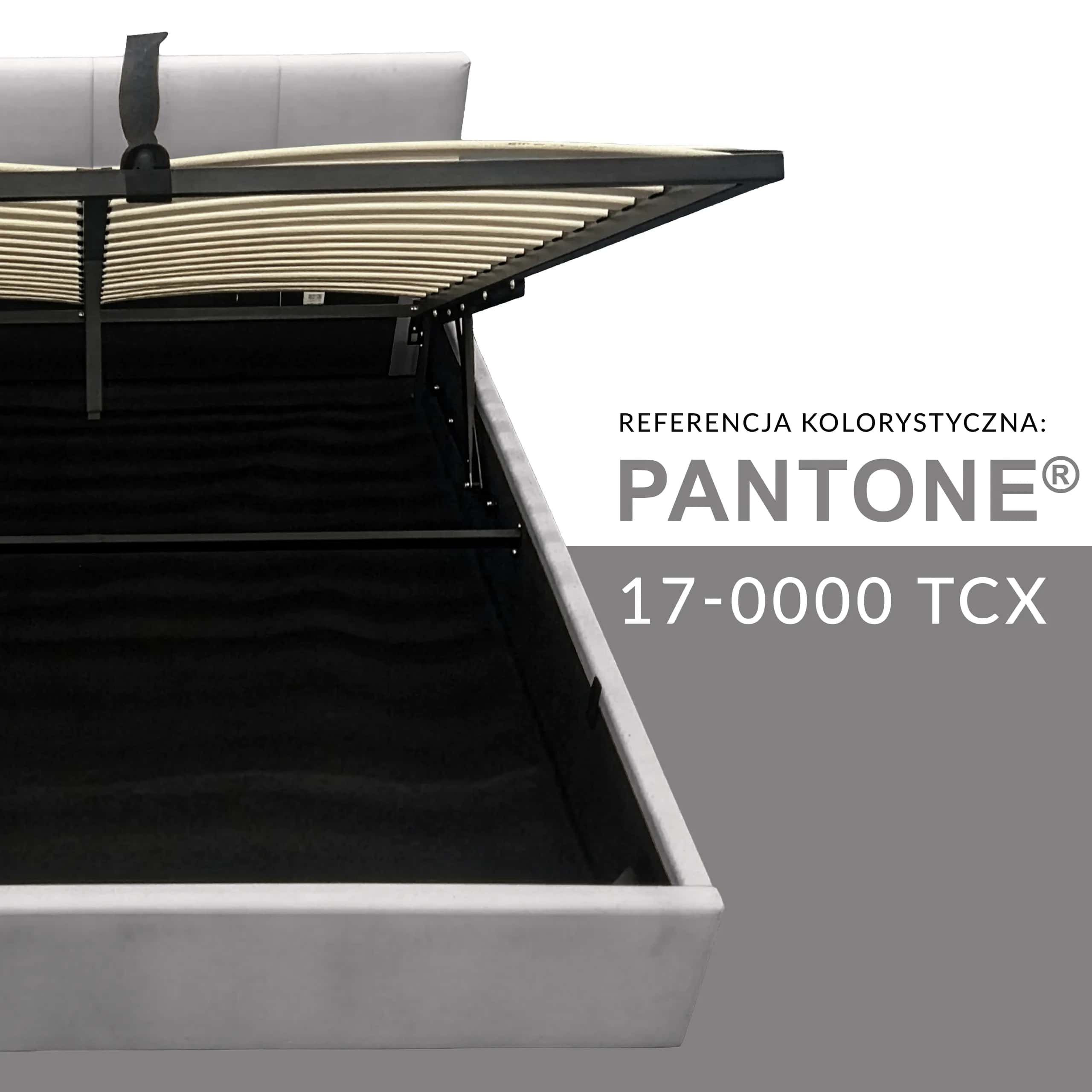 LT103 Łóżko Quadro 140x2x81 szary – miniatura 7