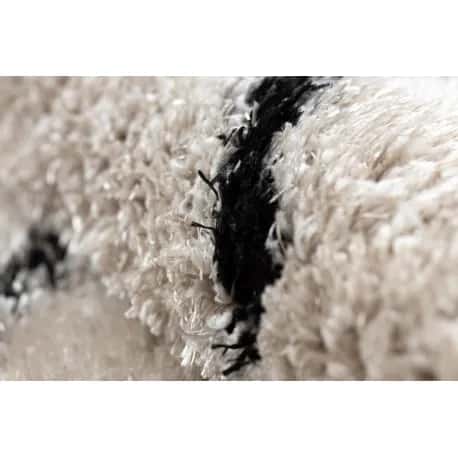 Dywan FLUFFY 2371 shaggy paski - krem / antracyt – miniatura 5