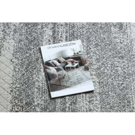 Dywan NOBLE nowoczesny 1512 64 Ramka, grecki vintage przecierany - Strukturalny, dwa poziomy runa krem / szary – miniatura 2
