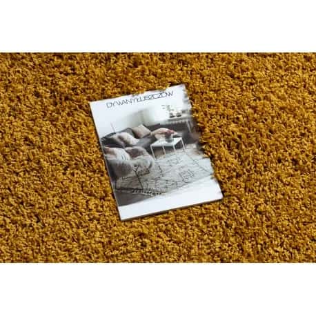 Dywan, Chodnik SOFFI shaggy 5cm złoty - do kuchni, przedpokoju, na korytarz – miniatura 2
