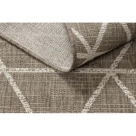 DYWAN SZNURKOWY SIZAL FLOORLUX 20508 taupe / champagne TRÓJKĄTY – miniatura 5