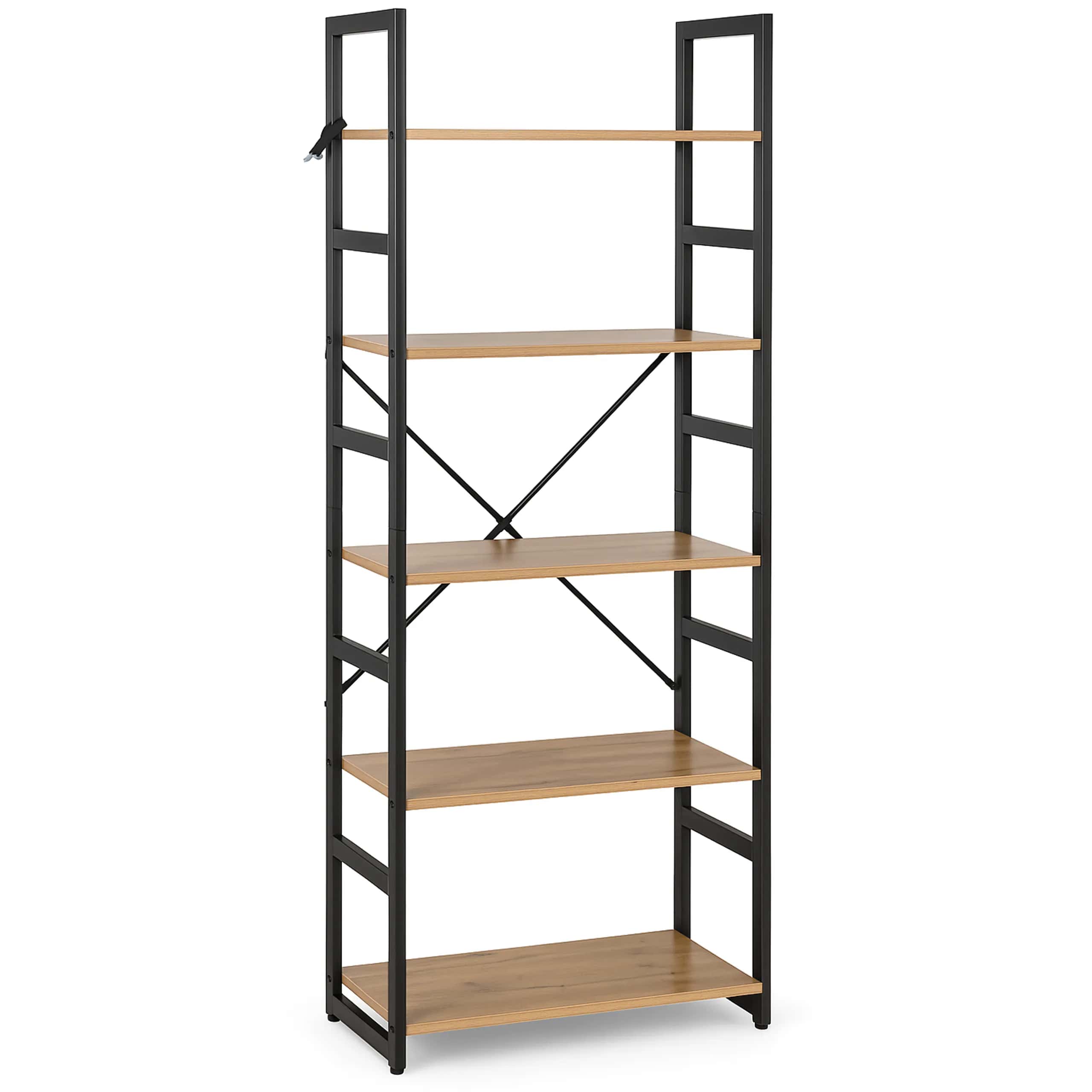 RL102 Regał loftowy 60x30x158cm Dąb – miniatura 2