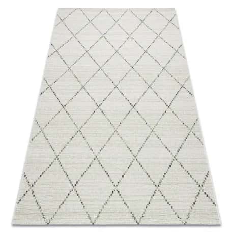 Dywan SZNURKOWY SIZAL COLOR 19436/062 Romby Kwadraty Beżowy – miniatura 1