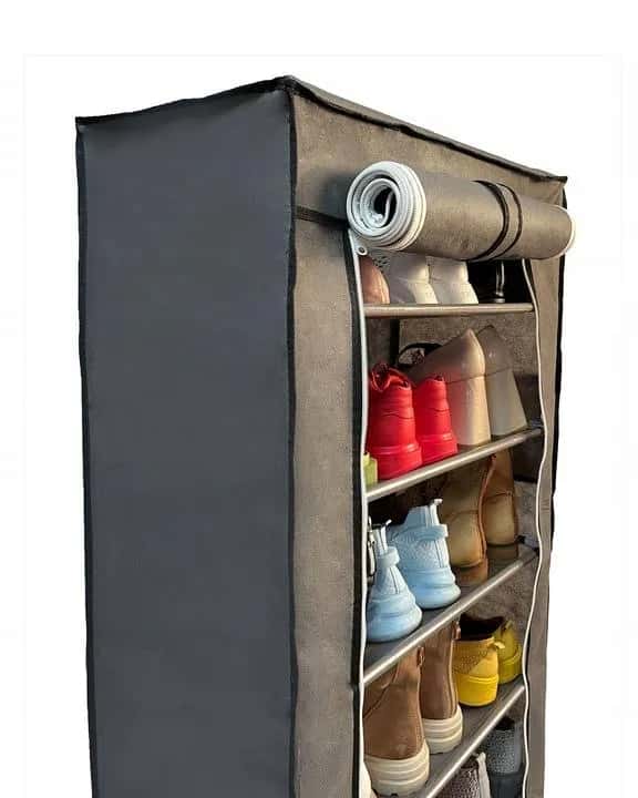 ST1001 Szafa tekst. na buty 160cm szara – miniatura 5