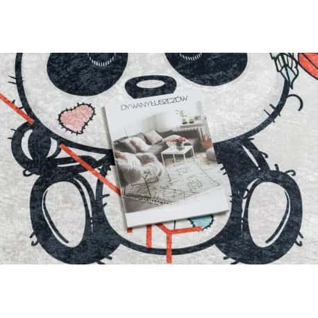 Dywan do prania BAMBINO 1129 Panda dla dzieci, antypoślizgowy – miniatura 3