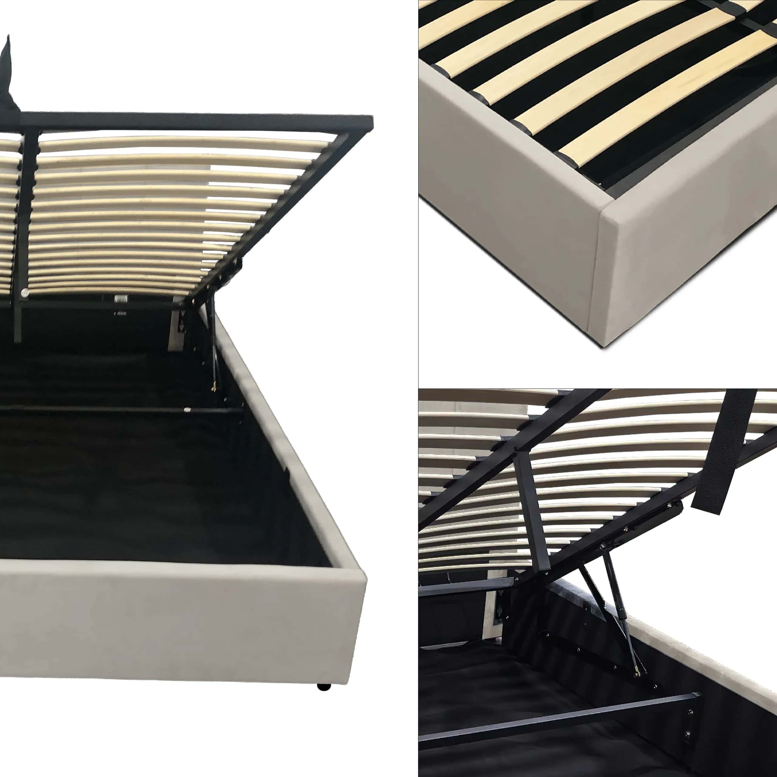 LT102 Łóżko Vertica 140x2x81 taupe – miniatura 6