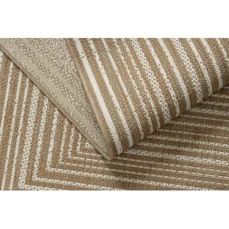 Dywan sizal FLAT 48962265 Geometryczny - beż naturalny kolor słomkowy, sznurkowy – miniatura 4