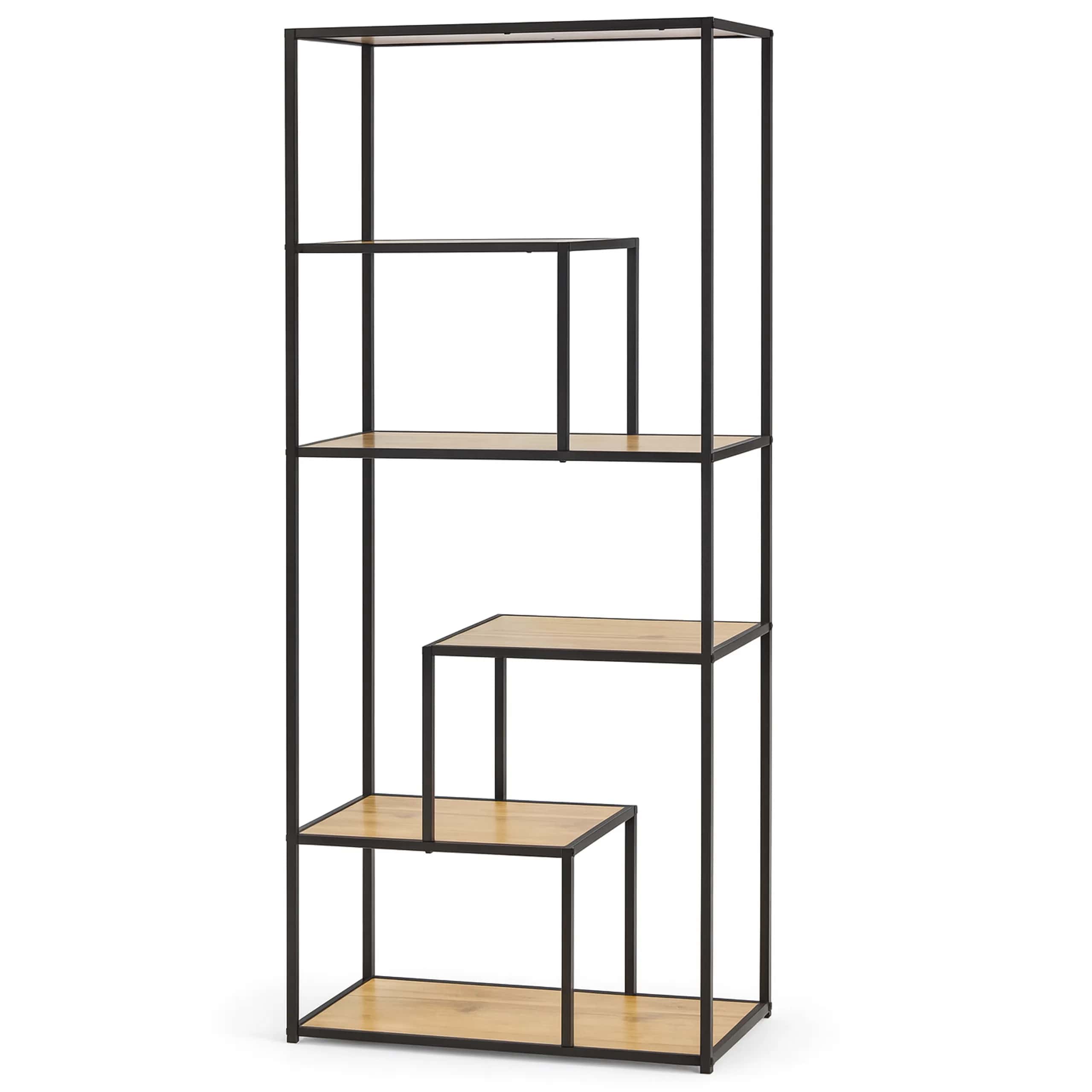 RL105 Regał loftowy 70x33x170cm Dąb – miniatura 2