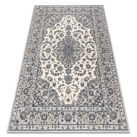 Dywan NAIN Ramka ornament 7335/51935 beż / granat – miniatura 1
