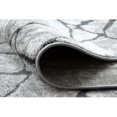 Chodnik nowoczesny COZY 8873 Cracks Popękany beton - Strukturalny, dwa poziomy runa ciemny – miniatura 5