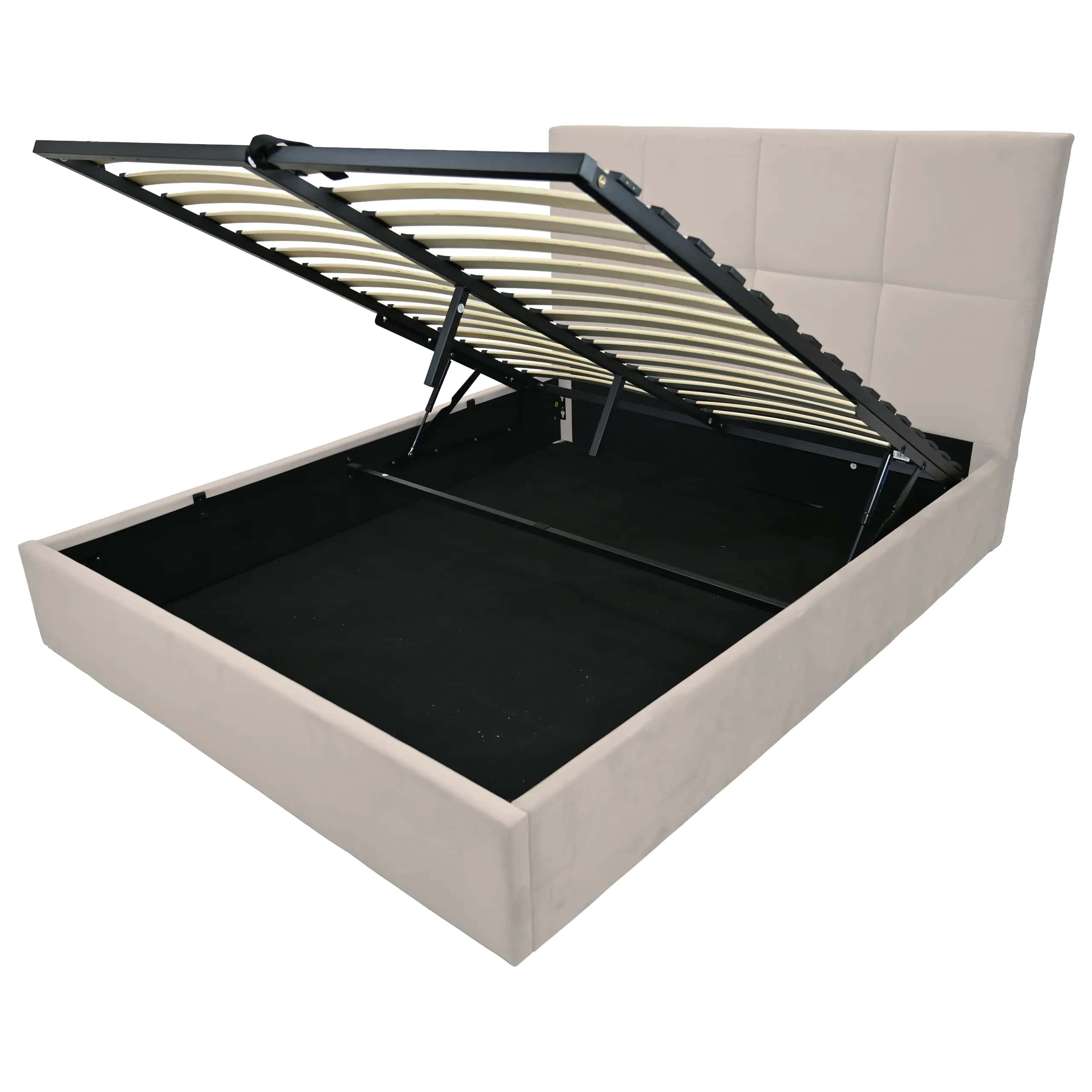 Łóżko NESTOR 160×2×117 taupe – miniatura 9