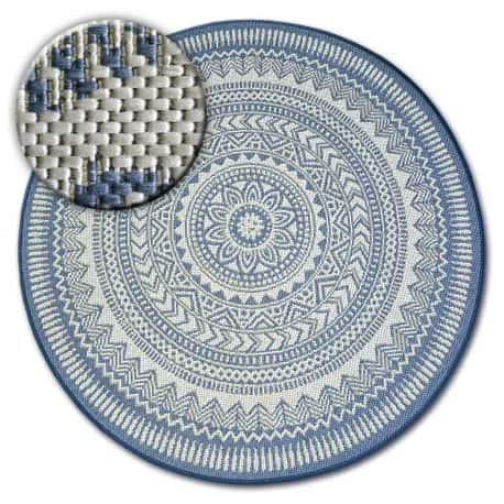 Dywan koło SZNURKOWY SIZAL FLAT 48695/591 WITRAŻ – miniatura 1