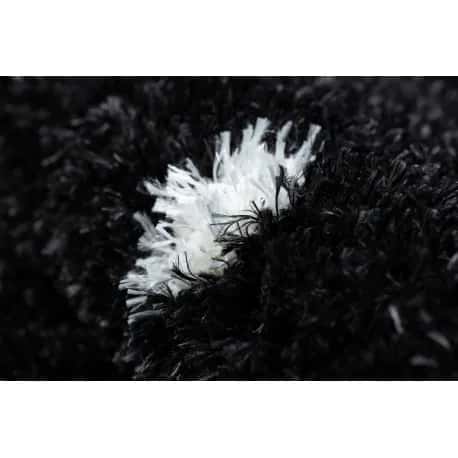 Dywan FLUFFY 2370 shaggy kropki - antracyt / biały – miniatura 5