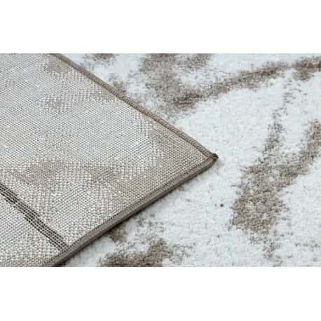 Dywan nowoczesny COZY Lina, geometryczny, marmur - Strukturalny, dwa poziomy runa brązowy – miniatura 3