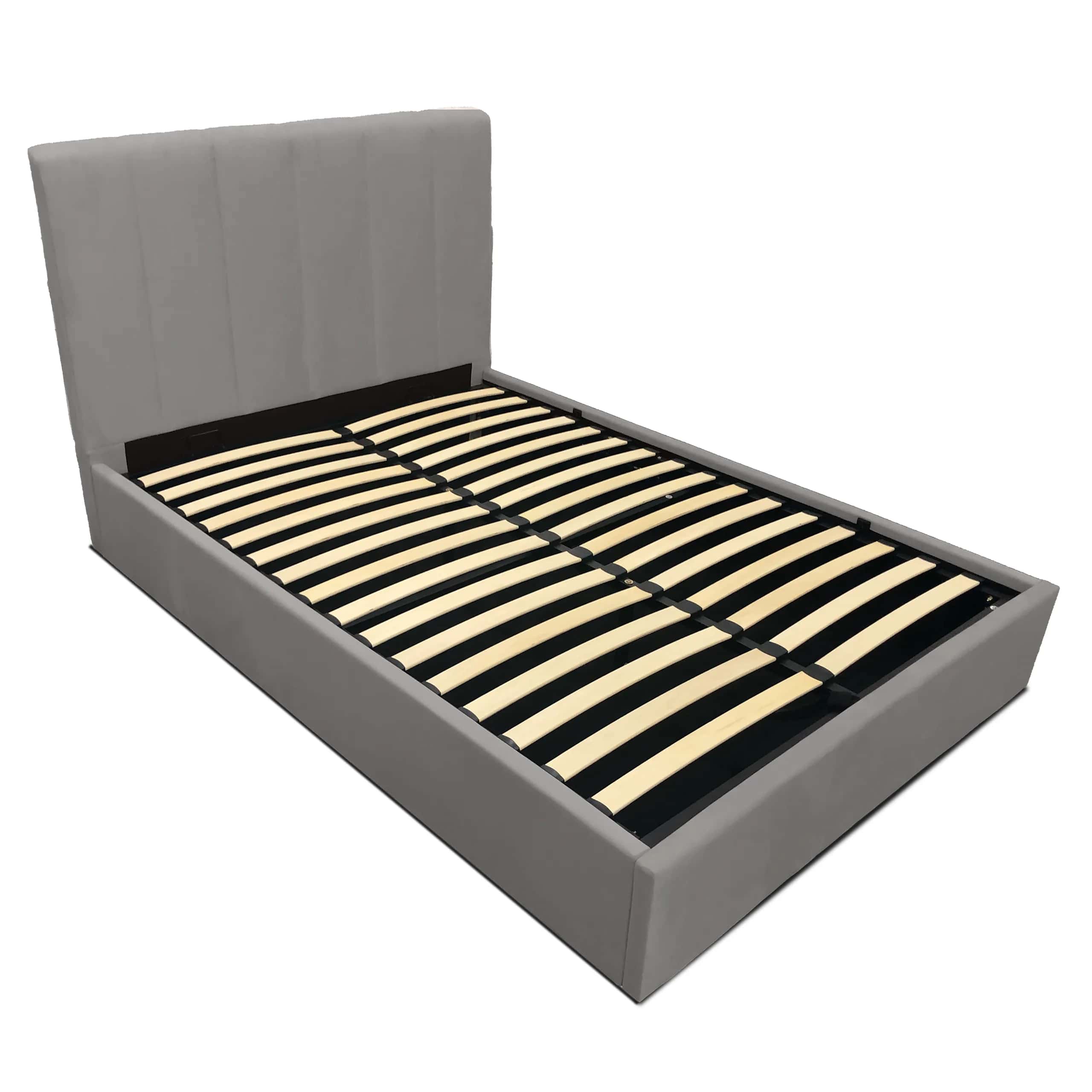 LT102 Łóżko Vertica 160x2x117 szary – miniatura 2