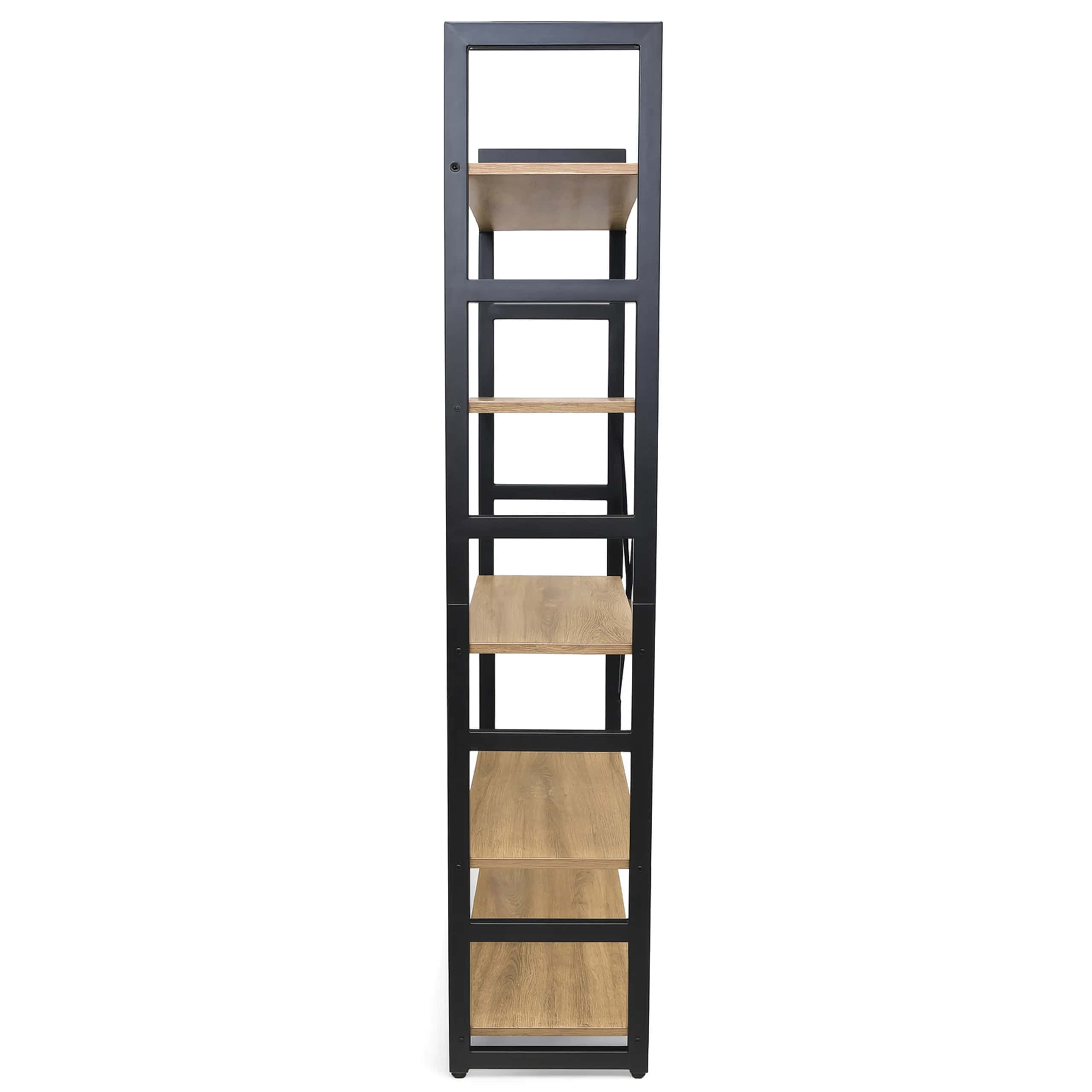 RL102 Regał loftowy 60x30x158cm Dąb – miniatura 4
