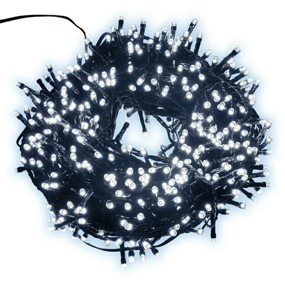 Lampki choinkowe zew. 500LED ZIMNY – miniatura 1