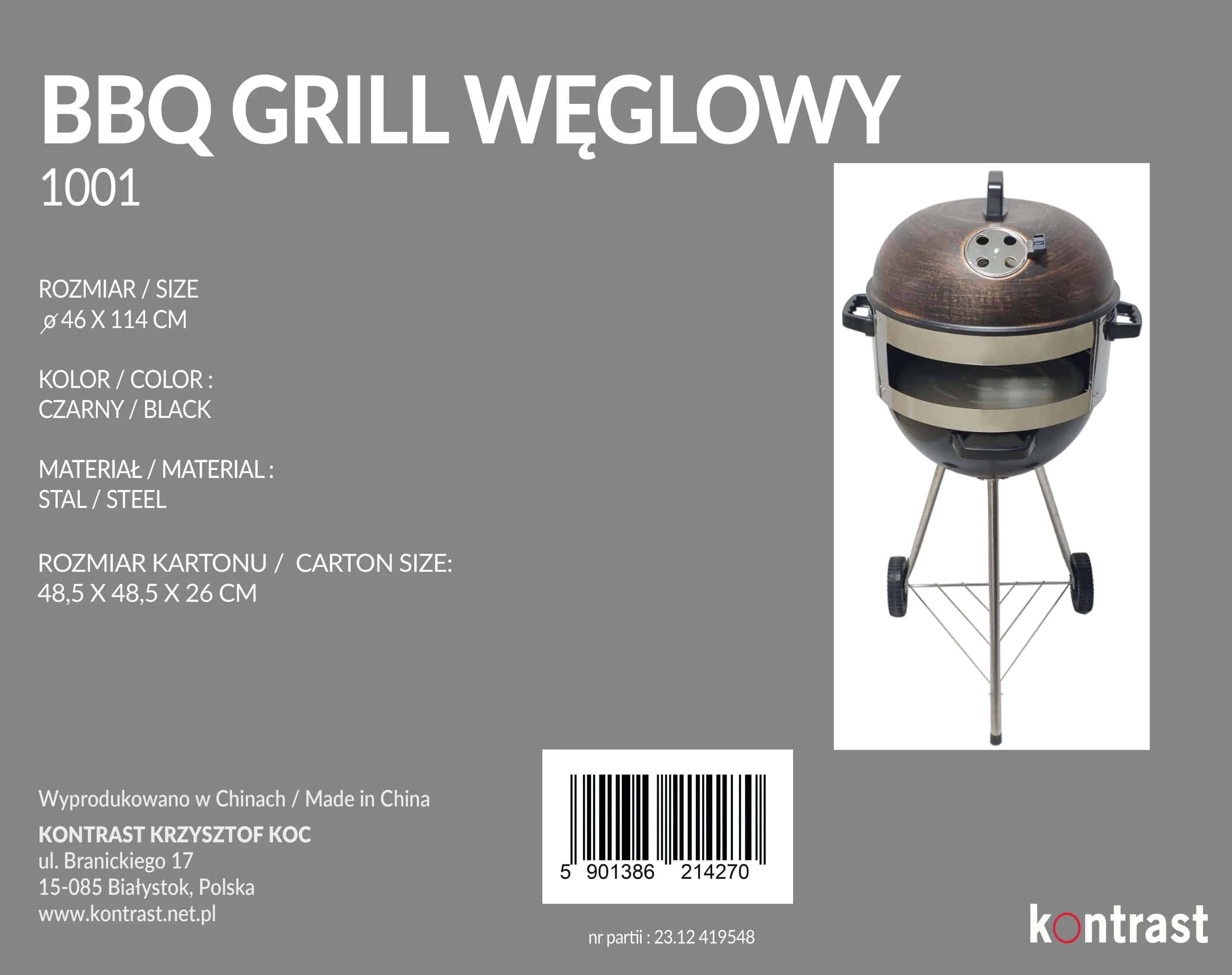 Grill węglowy ALEX – miniatura 11