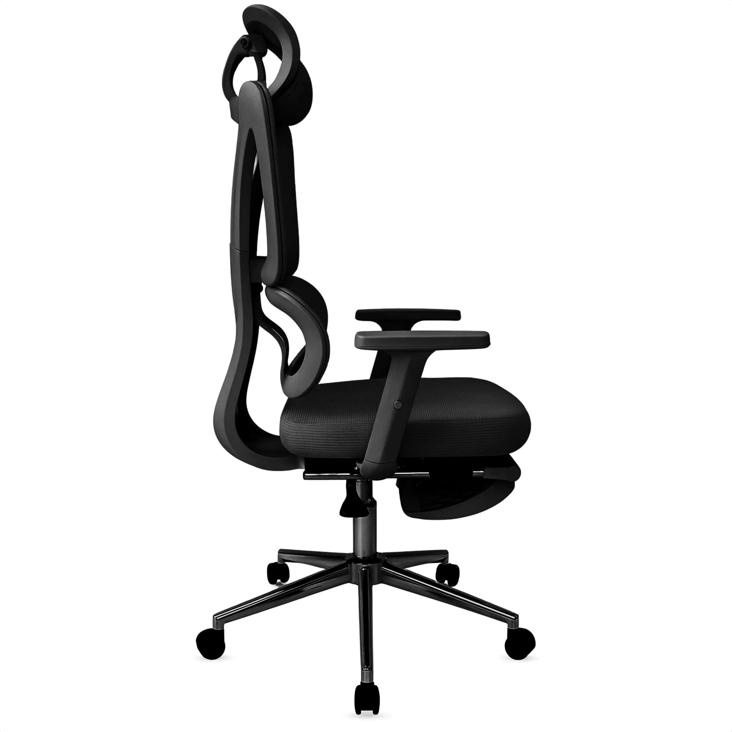 KB107 Krzesło biurowe CZARNY – miniatura 5