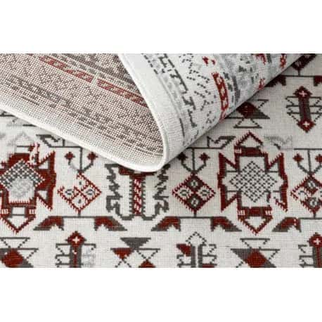 Dywan Vintage 22212061 krem / czerwony klasyczny – miniatura 4