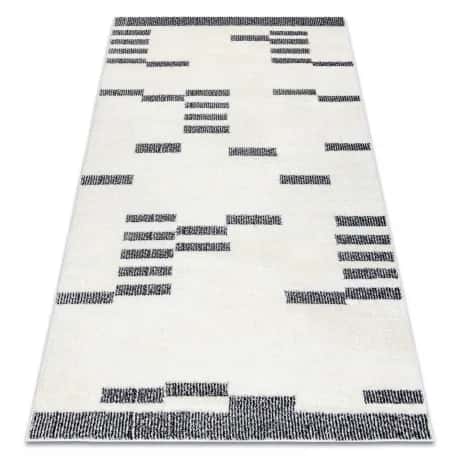 Dywan MODE 8511 geometryczny krem / czarny – miniatura 1