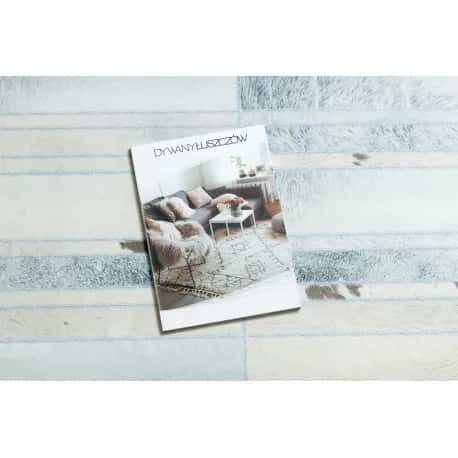 Dywan PATCHWORK 21717 beż - Skóra bydlęca, Deski – miniatura 2