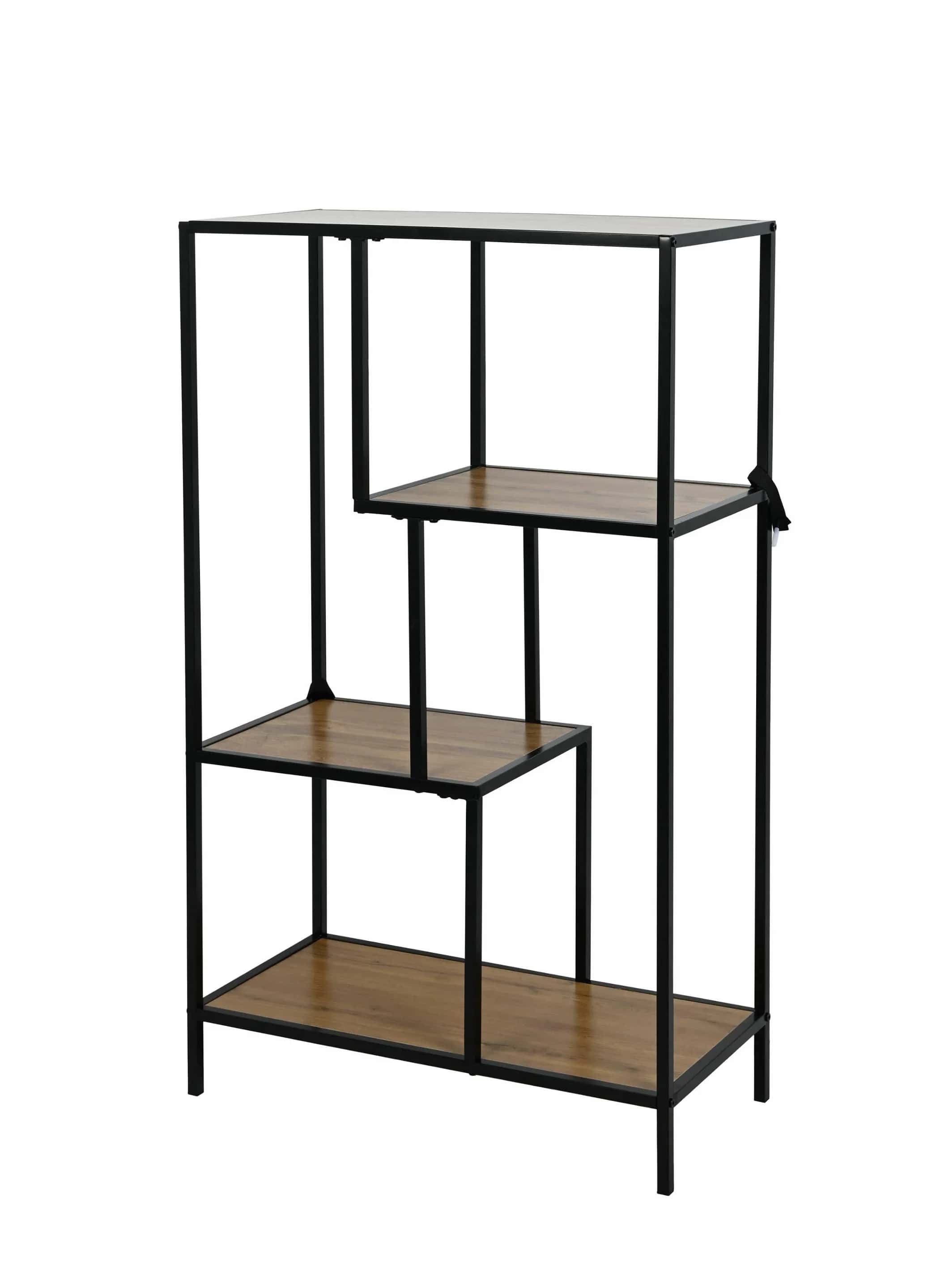RL103 Regał Loftowy 69x33x113,5cm Dąb – miniatura 1