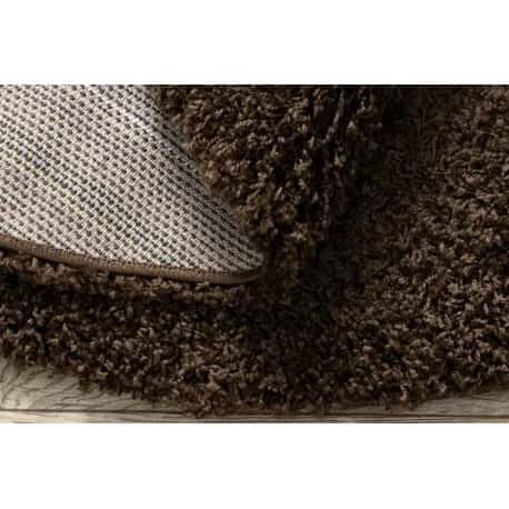 Dywan SOFFI koło shaggy 5cm brązowy – miniatura 4