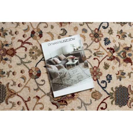 Dywan NAIN Ornament, ramka 1028/51053 beż / bordo / niebieski – miniatura 2