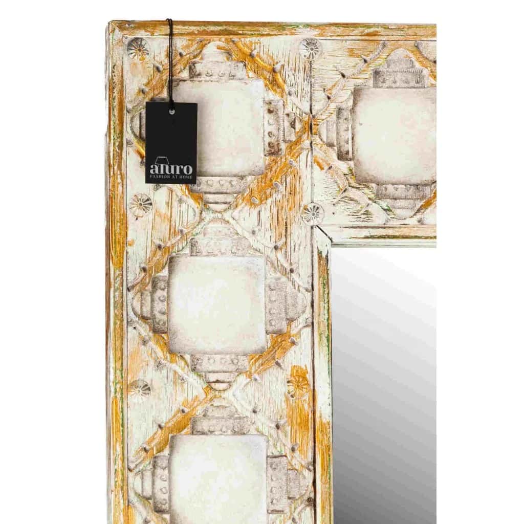 Lustro salonowe TEVOR antique style gold_Aluro – miniatura 4