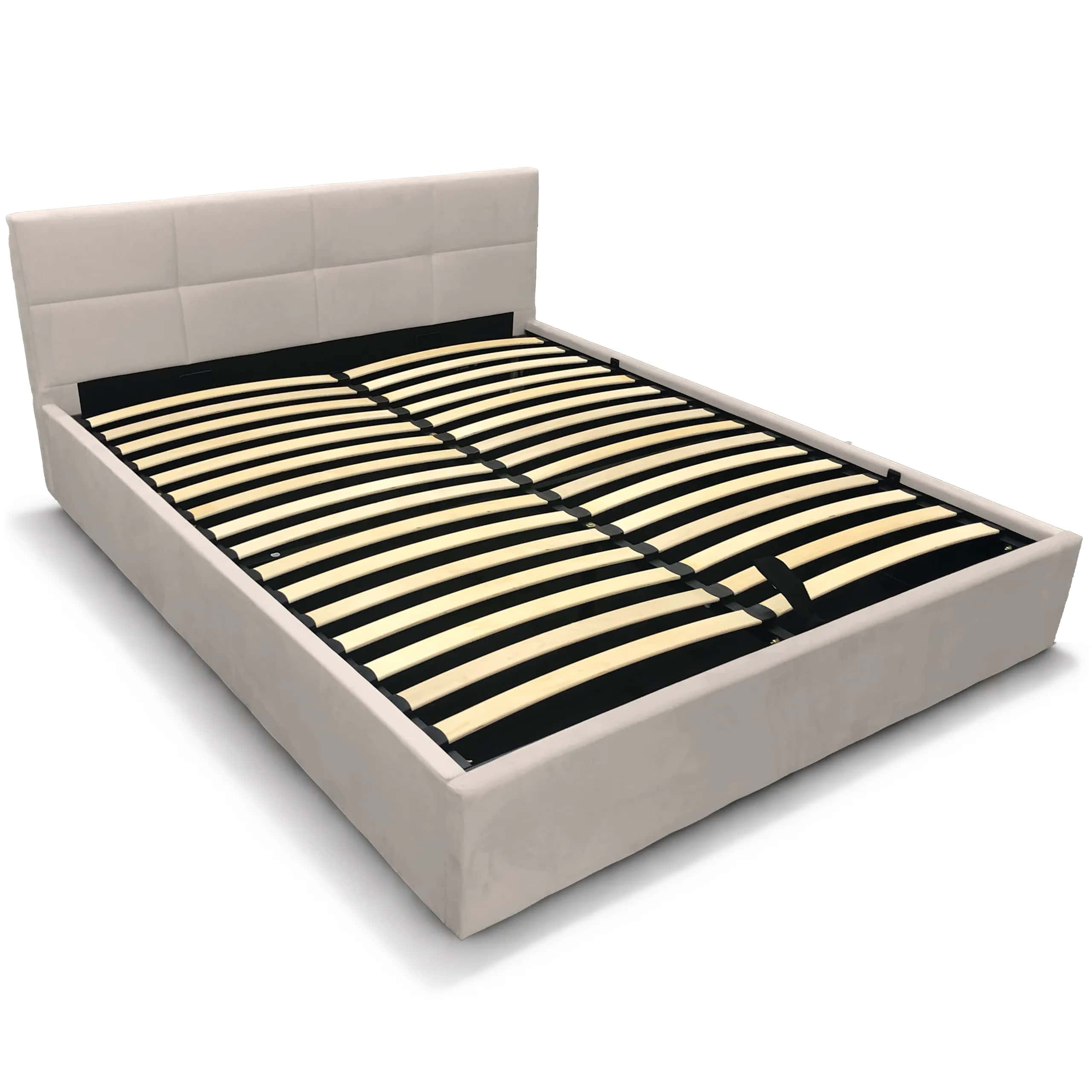 LT103 Łóżko Quadro 140x2x81 taupe – miniatura 8