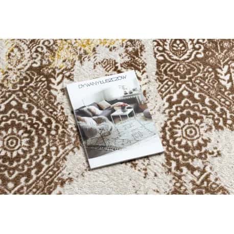 Dywan MEFE nowoczesny 8731 Rozeta vintage przecierany - Strukturalny, dwa poziomy runa – miniatura 2