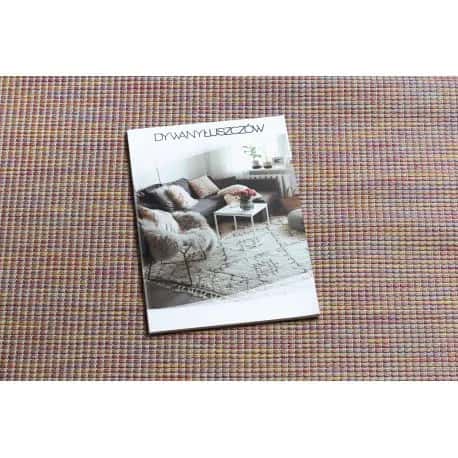 Dywan SZNURKOWY SIZAL płaskotkany PATIO 2778 róż / niebieski / beż – miniatura 2