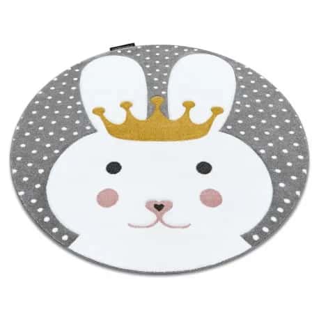 Dywan PETIT BUNNY KRÓLICZEK KRÓLIK koło – miniatura 1