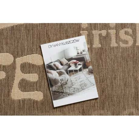 DYWAN SZNURKOWY SIZAL FLOORLUX 20645 coffee / natural – miniatura 2